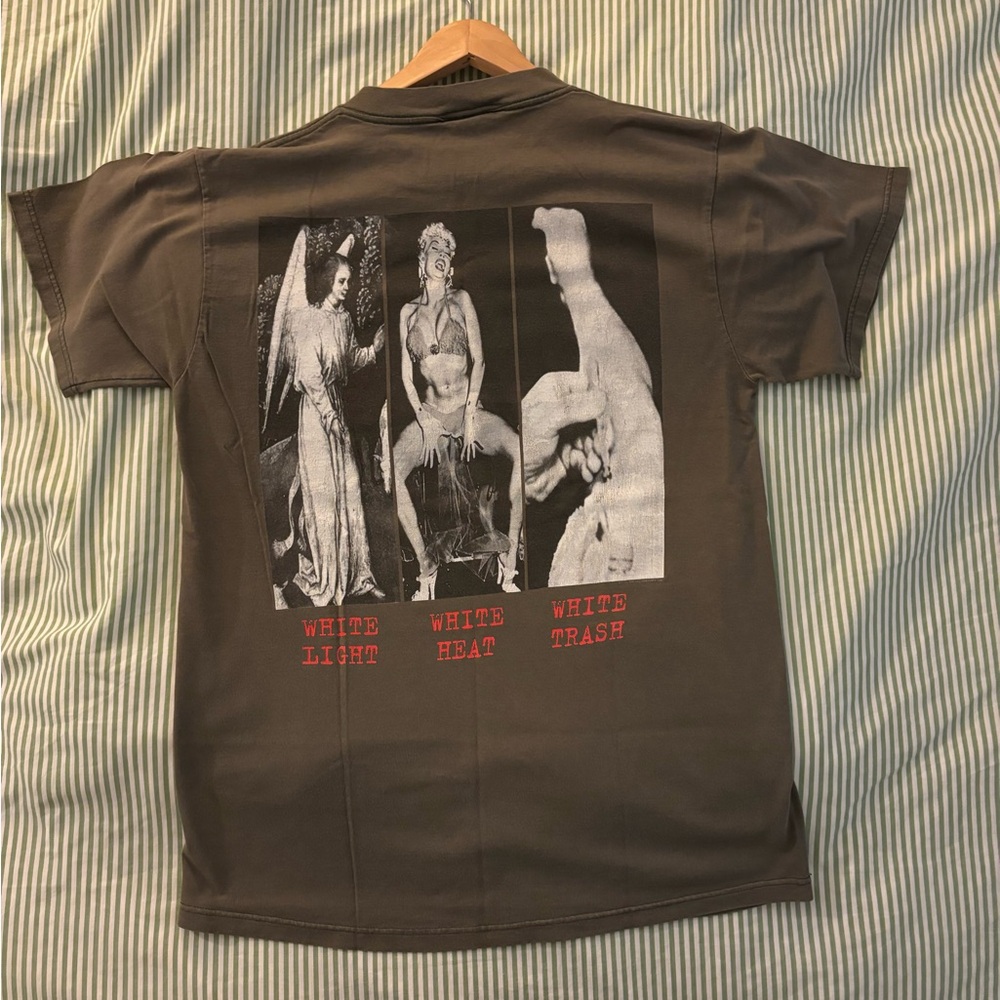 Used Social Distortion T-Shirt, Olive, 2-sided design